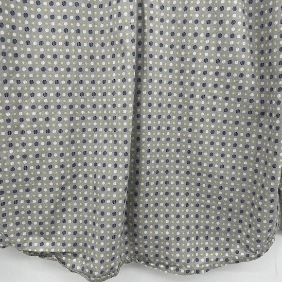 Cinch Long Sleeve Shirt Button Down 100% Cotton Pocket Logo Circle Print Men’s L - Picture 6 of 8